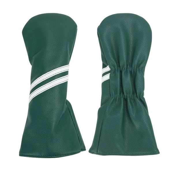 PU Leather Golf Head Cover   Embroidery - PU Leather Golf Head Cover   Embroidery - Image 5 of 5