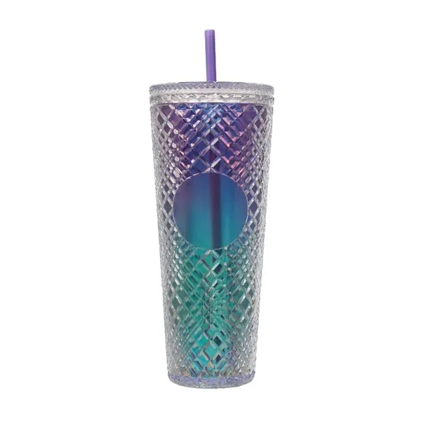 Plastic Double Lattice Cup - Plastic Double Lattice Cup - Image 6 of 7