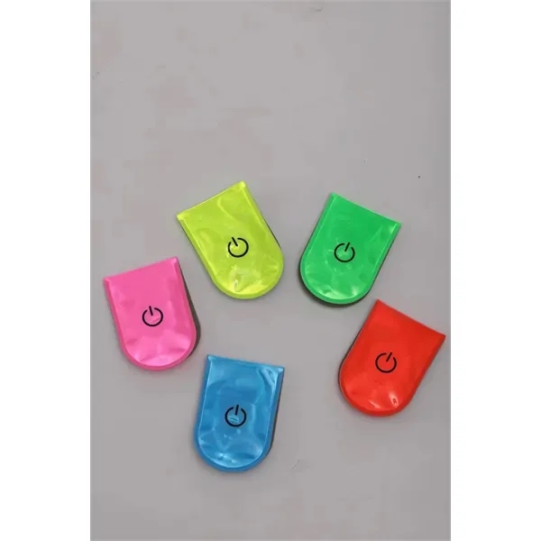 LED Safety Light Magnetic Clip
