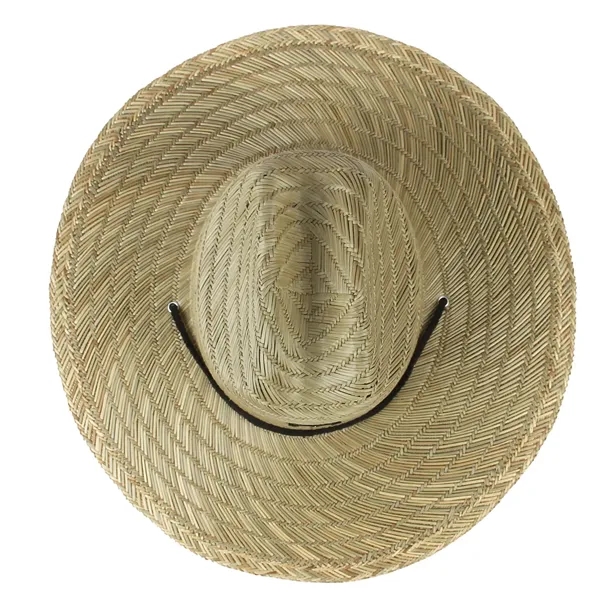 Men'S Pierside Lifeguard Beach Sun Straw Hat - Men'S Pierside Lifeguard Beach Sun Straw Hat - Image 4 of 4