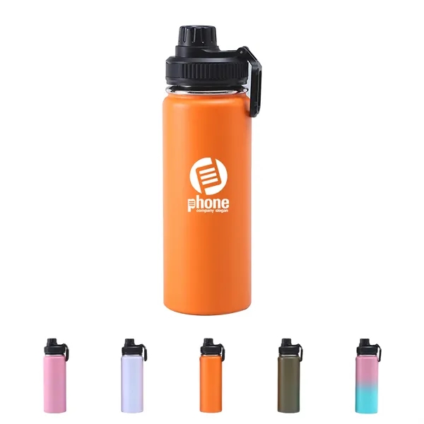 18 Oz Insulated Stainless Steel Water Bottle - 18 Oz Insulated Stainless Steel Water Bottle - Image 0 of 7