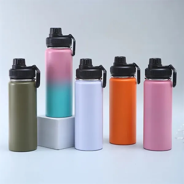 18 Oz Insulated Stainless Steel Water Bottle - 18 Oz Insulated Stainless Steel Water Bottle - Image 1 of 7