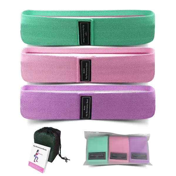 Fitness 3 Resistance Bands for Legs  Butt Yoga - Fitness 3 Resistance Bands for Legs  Butt Yoga - Image 2 of 6