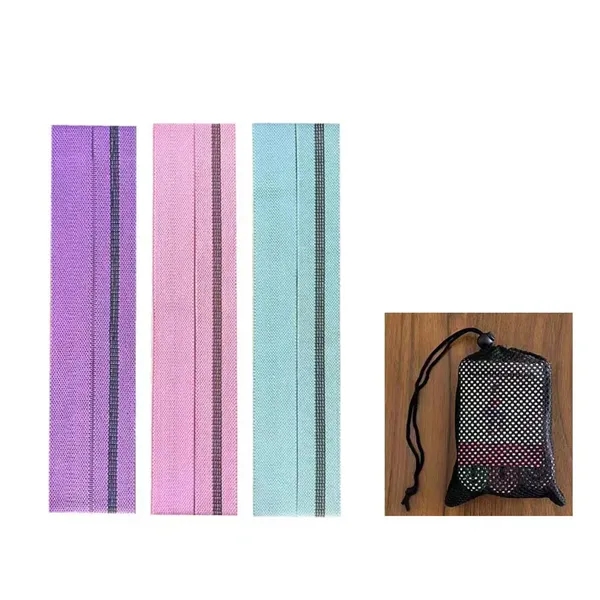 Fitness 3 Resistance Bands for Legs  Butt Yoga - Fitness 3 Resistance Bands for Legs  Butt Yoga - Image 4 of 6