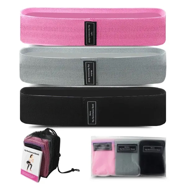 Fitness 3 Resistance Bands for Legs  Butt Yoga - Fitness 3 Resistance Bands for Legs  Butt Yoga - Image 6 of 6