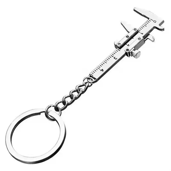 Vernier caliper key chain