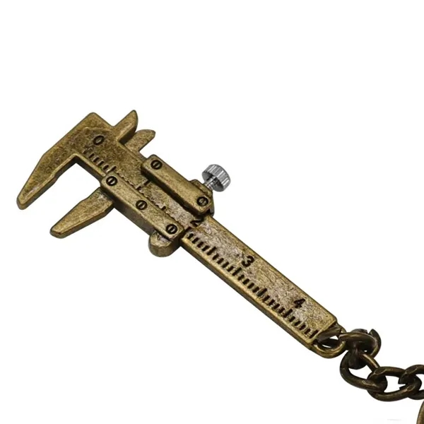 Vernier caliper key chain