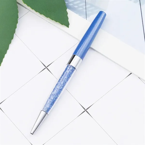 Crystal Retractable Ballpoint Pen - Crystal Retractable Ballpoint Pen - Image 2 of 14