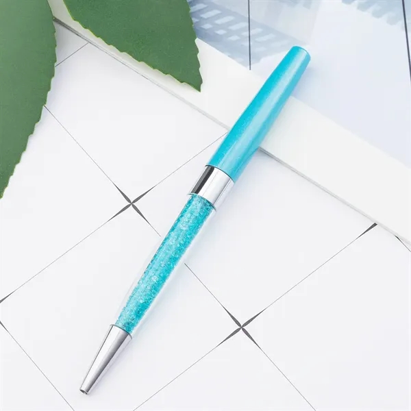 Crystal Retractable Ballpoint Pen - Crystal Retractable Ballpoint Pen - Image 5 of 14