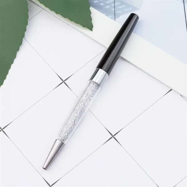 Crystal Retractable Ballpoint Pen - Crystal Retractable Ballpoint Pen - Image 6 of 14