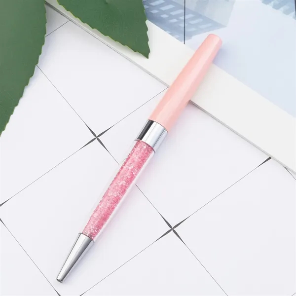 Crystal Retractable Ballpoint Pen - Crystal Retractable Ballpoint Pen - Image 7 of 14