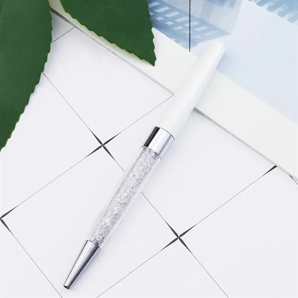 Crystal Retractable Ballpoint Pen - Crystal Retractable Ballpoint Pen - Image 10 of 14