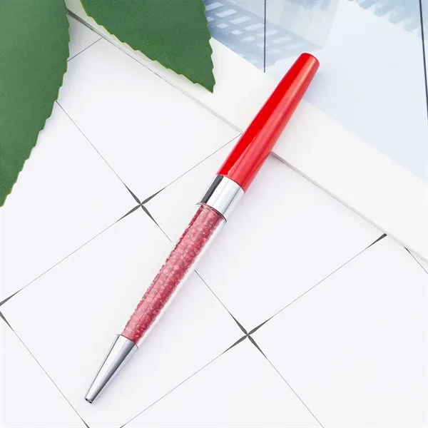 Crystal Retractable Ballpoint Pen - Crystal Retractable Ballpoint Pen - Image 13 of 14