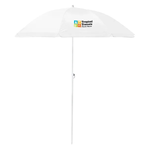 Custom 70" Arc Beach Umbrella