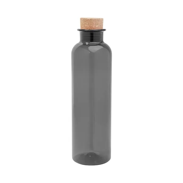 Custom 22 Oz. Maddie rPET Bottle With Cork Lid