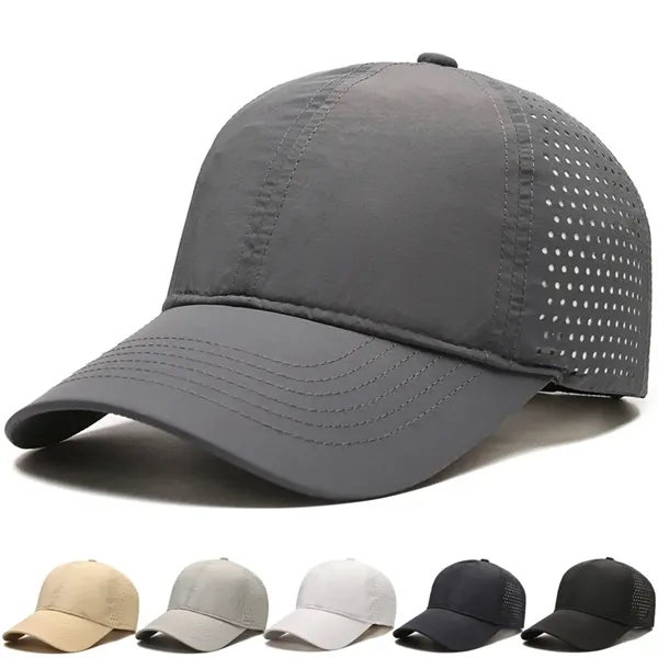 Men's Breathable Baseball Cap - Men's Breathable Baseball Cap - Image 0 of 4