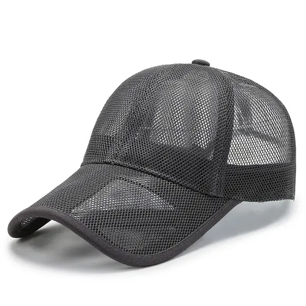 Men's Summer Mesh Baseball Cap - Men's Summer Mesh Baseball Cap - Image 4 of 4