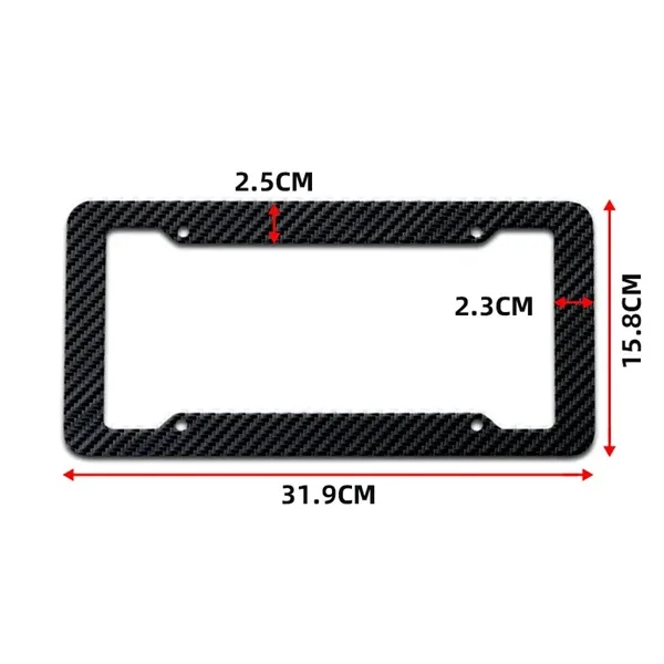 Carbon Fiber License Plate Frames - Carbon Fiber License Plate Frames - Image 4 of 4