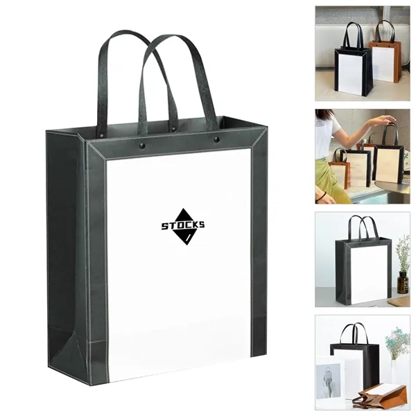 Custom Shopping Paper Ribbon Gift Sale Tote Bag