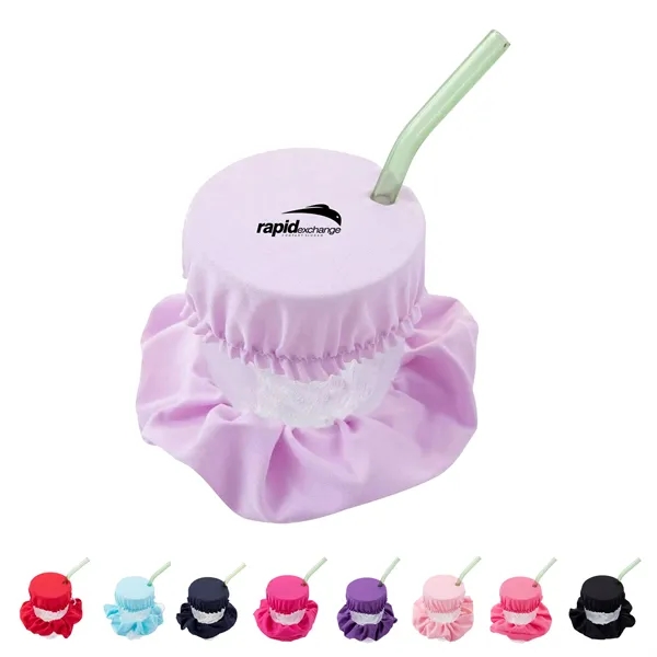 Polyester Anti Drug Cup Holder Hair Rings