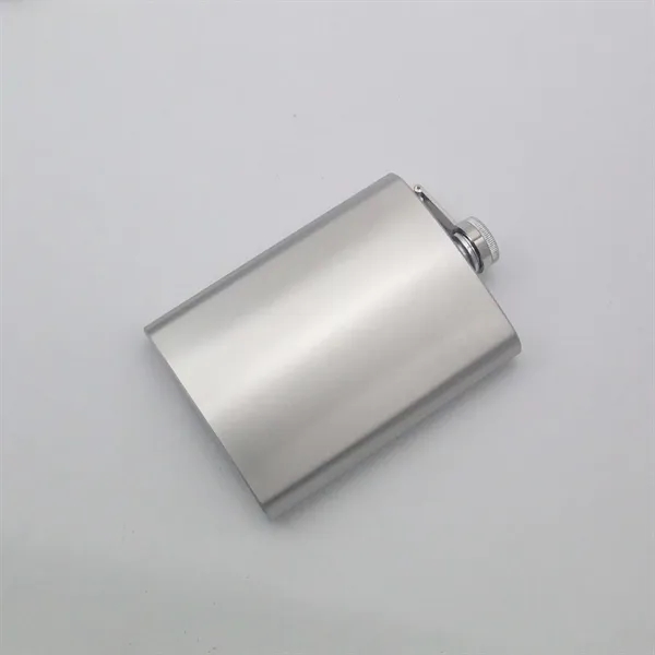 8 OZ. Stainless Steel Flask - 8 OZ. Stainless Steel Flask - Image 2 of 4
