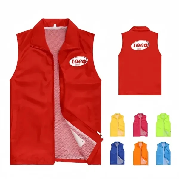 Unisex Adult Volunteer Work Vest - Unisex Adult Volunteer Work Vest - Image 0 of 3