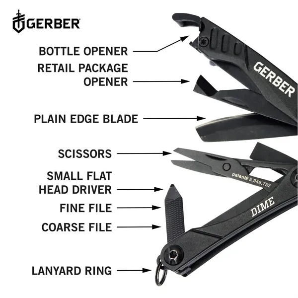 Gerber® Dime Multi-Tool - Gerber® Dime Multi-Tool - Image 2 of 2