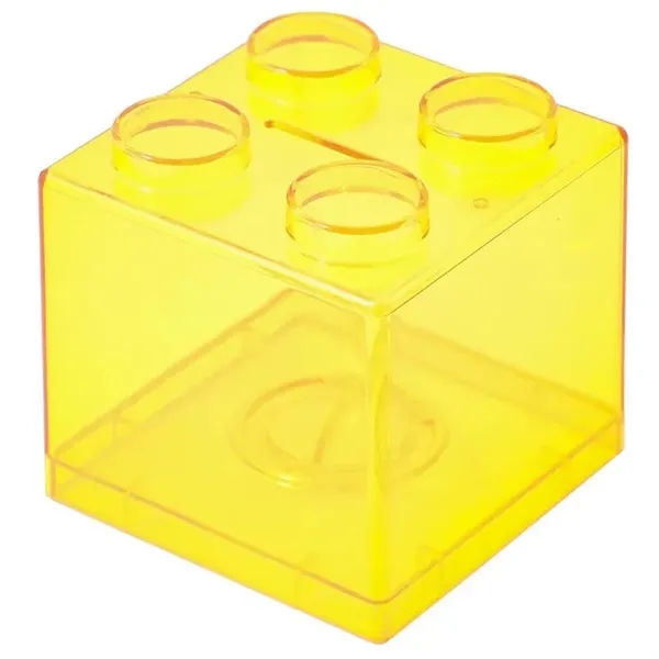 PS Clear Building Block Coin Bank - PS Clear Building Block Coin Bank - Image 5 of 12