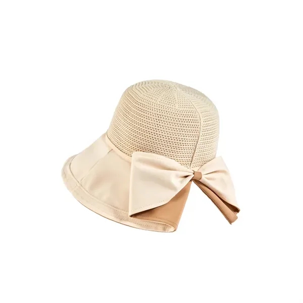 Empty Visor Cap For Women Wide Beach Sun Hats - Empty Visor Cap For Women Wide Beach Sun Hats - Image 2 of 2
