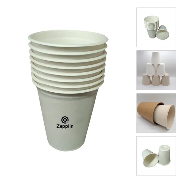 8 OZ Degradable Disposable Paper Cup - 8 OZ Degradable Disposable Paper Cup - Image 0 of 5