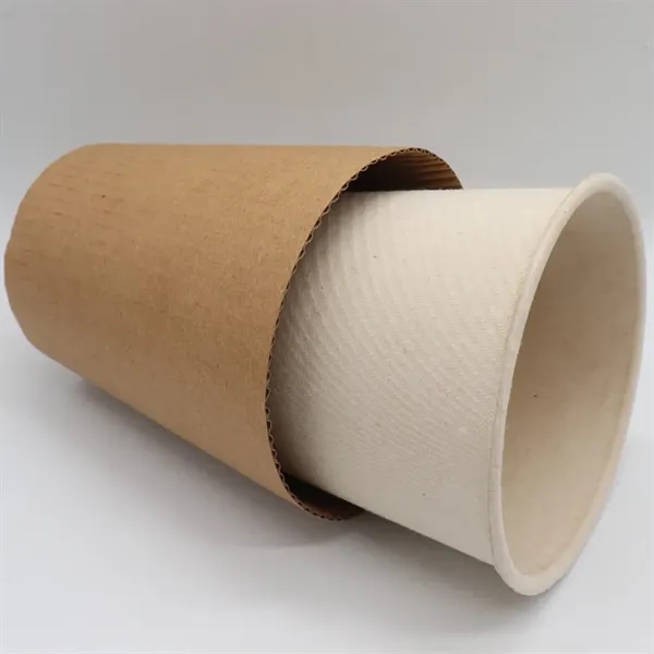 8 OZ Degradable Disposable Paper Cup - 8 OZ Degradable Disposable Paper Cup - Image 3 of 5
