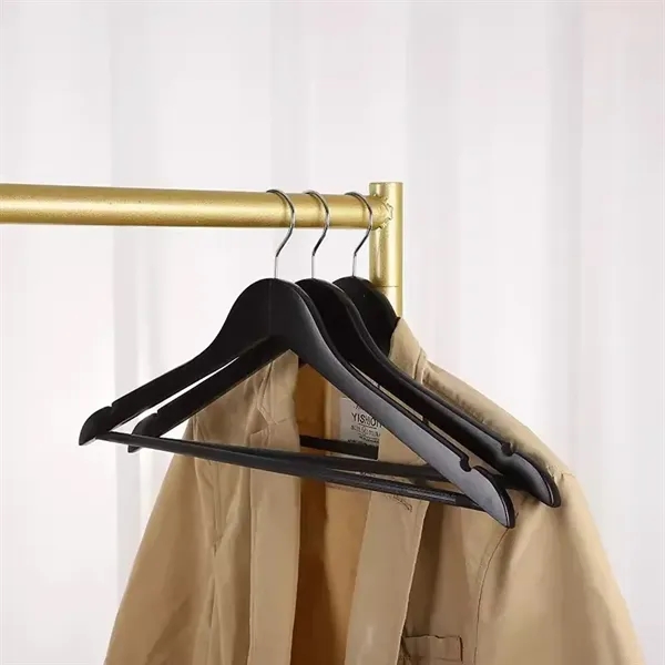 Premium Wooden Suit Hangers - Premium Wooden Suit Hangers - Image 2 of 3