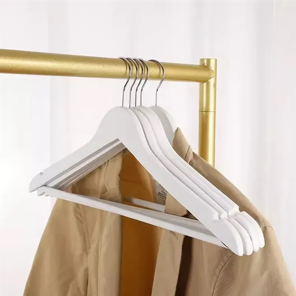 Premium Wooden Suit Hangers - Premium Wooden Suit Hangers - Image 3 of 3