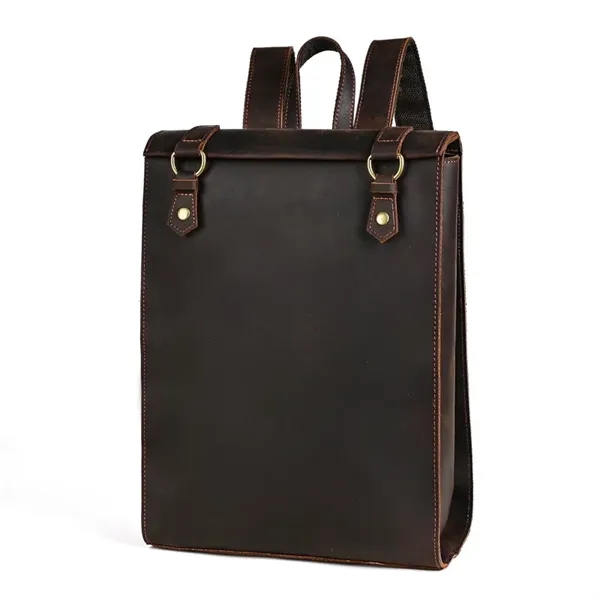 Genuine Leather Business Work backpack - Genuine Leather Business Work backpack - Image 2 of 6