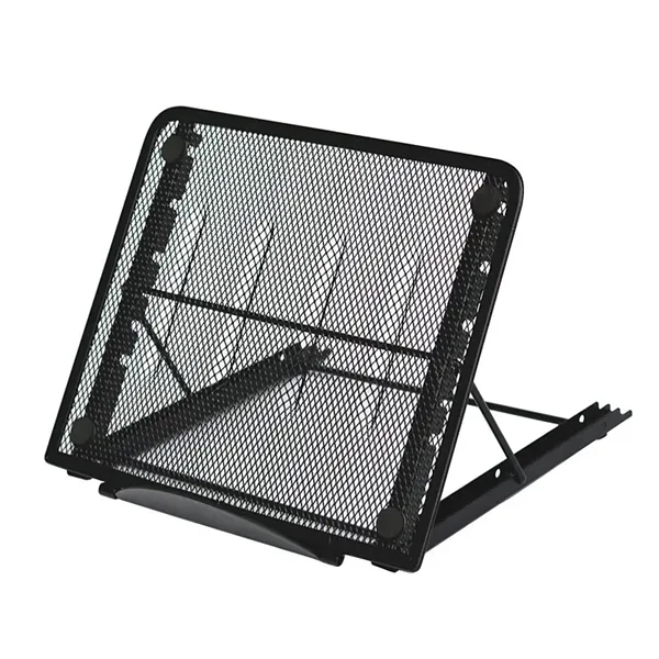 Metal Mesh Breathable Adjustable Laptop Stand - Metal Mesh Breathable Adjustable Laptop Stand - Image 1 of 6