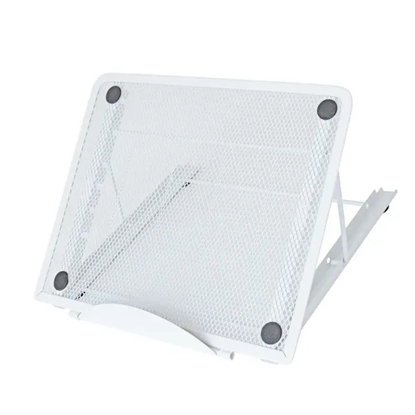 Metal Mesh Breathable Adjustable Laptop Stand - Metal Mesh Breathable Adjustable Laptop Stand - Image 2 of 6