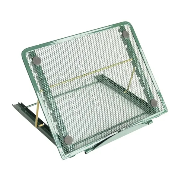 Metal Mesh Breathable Adjustable Laptop Stand - Metal Mesh Breathable Adjustable Laptop Stand - Image 5 of 6