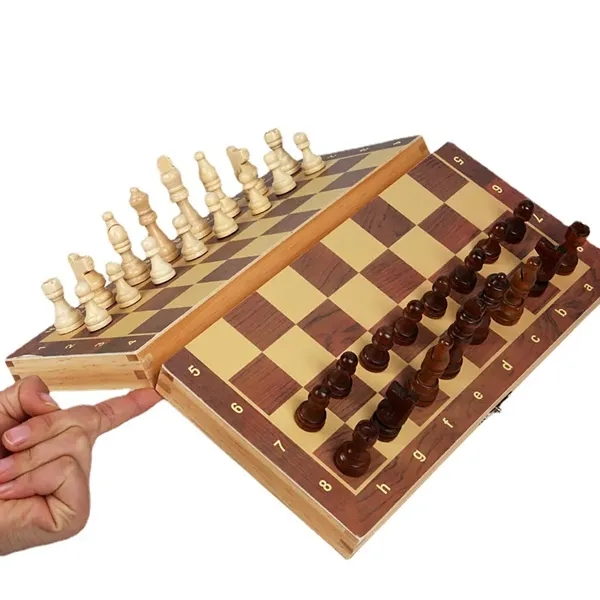 Magnetic Wooden Chess - Magnetic Wooden Chess - Image 3 of 4