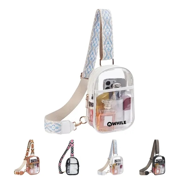 Stadium Approved Clear Sling Bag - Stadium Approved Clear Sling Bag - Image 0 of 0