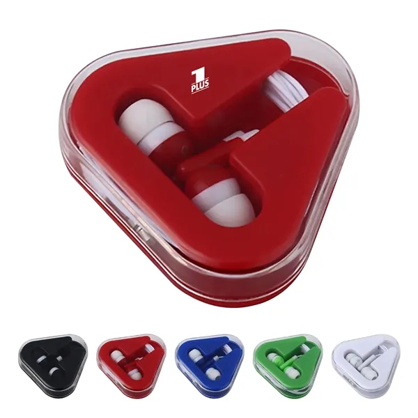 Promotional Earbuds Triangle Case - Promotional Earbuds Triangle Case - Image 0 of 0