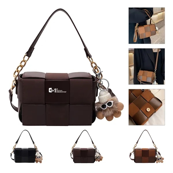 PU Shoulder Small Square Crossbody Bag