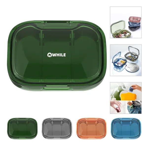 Small Pill Box 3 Compartments
