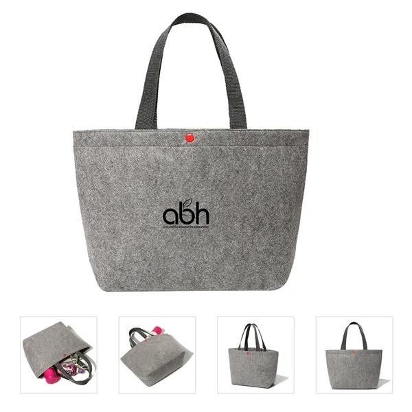 Felt Shell Tote Bag - Felt Shell Tote Bag - Image 0 of 0