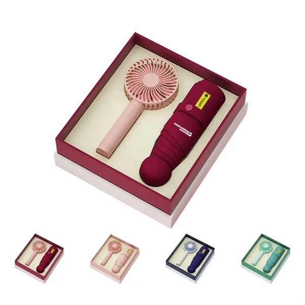 Umbrella Fan Gift Box Set - Umbrella Fan Gift Box Set - Image 0 of 0