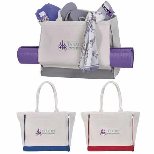 Yoga Retreat Cotton Tote - Yoga Retreat Cotton Tote - Image 0 of 10