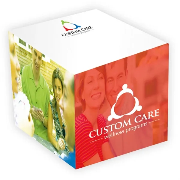 Souvenir® Sticky Note™ 2-3/8" x 2-3/8" x 2-3/8" Cube - Souvenir® Sticky Note™ 2-3/8" x 2-3/8" x 2-3/8" Cube - Image 1 of 3