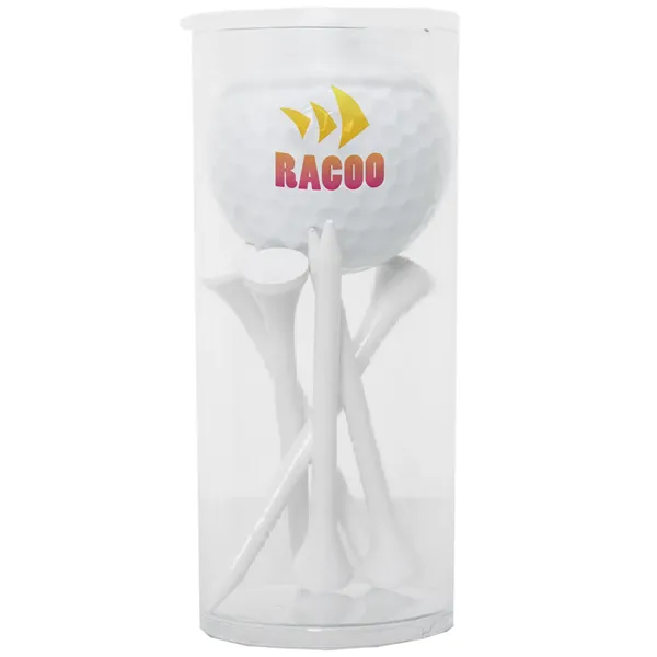 1-Ball, 5-Tee Par Pack - 1-Ball, 5-Tee Par Pack - Image 0 of 1