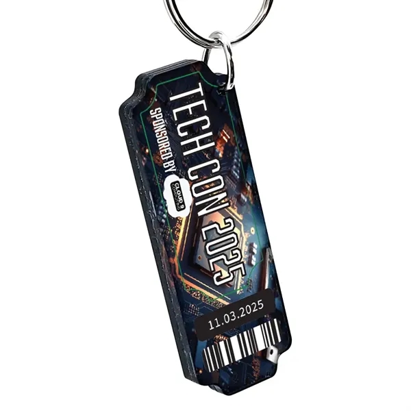 Event Ticket Key Tag - Event Ticket Key Tag - Image 1 of 4