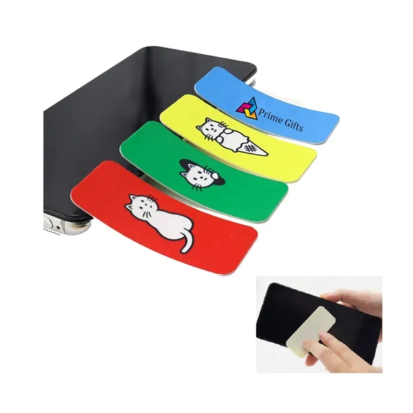 1.2" x 2" Sticky Screen Cleaner Business Card - 1.2" x 2" Sticky Screen Cleaner Business Card - Image 0 of 2