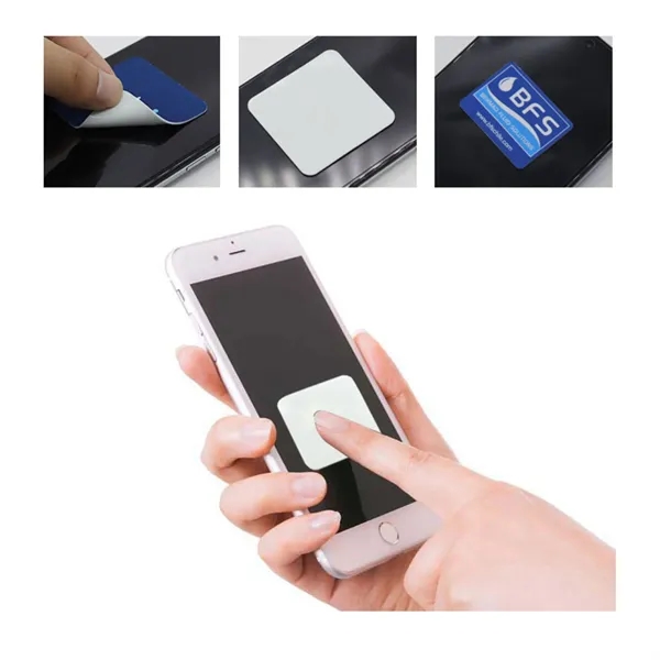 1.2" x 2" Sticky Screen Cleaner Business Card - 1.2" x 2" Sticky Screen Cleaner Business Card - Image 1 of 2
